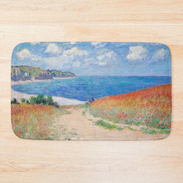 Item preview, Path in the Wheat Fields at Pourville - Claude Monet (1882) designed and sold by GLZAS88.