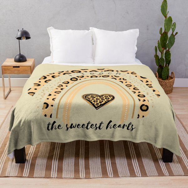 Item preview, I TEACH THE SWEET HEARTS - Leopard Rainbow designed and sold by OMdesign10.