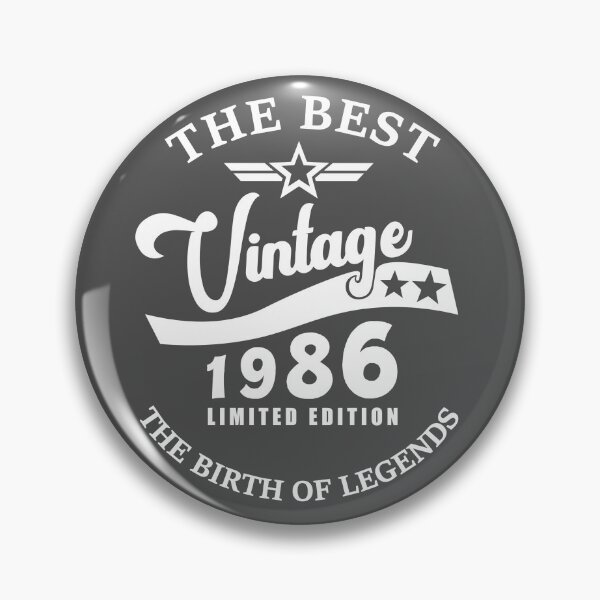 Item preview, Vintage 1986 - 36nd Birthday Gift For Men designed and sold by vooART.