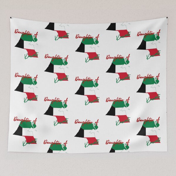 Item preview, Daughter of Kuwait Map Flag designed and sold by NovawayDirect.