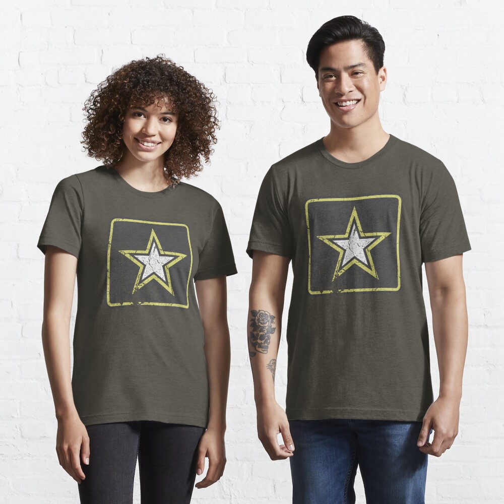 Vintage Look US Army Star Logo Essential T-Shirt