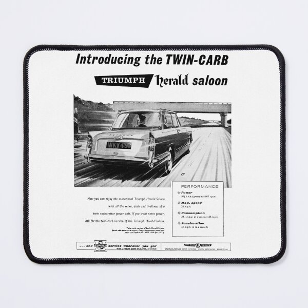 Item preview, Triumph Herald classic car advert, 1960 designed and sold by Random Railways.