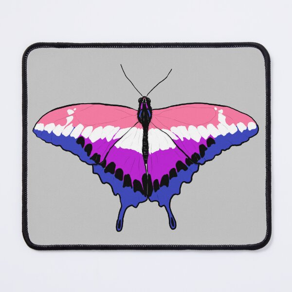Item preview, Genderfluid Pride Butterfly designed and sold by Alrkeaton.