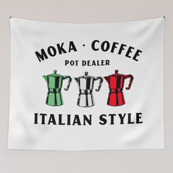 Item preview, Moka Coffee Italian Style - Funny Coffee Pot Dealer designed and sold by molamode.