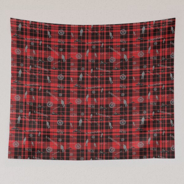 Item preview, Supernatural Plaid  designed and sold by ashleymanske.