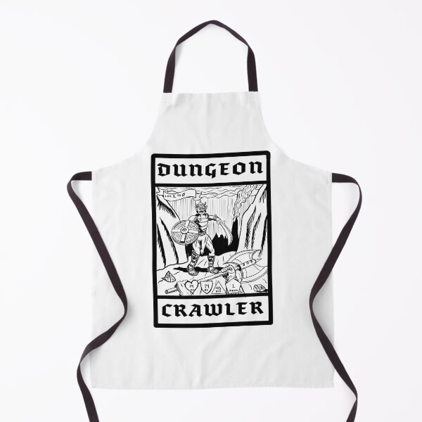 Item preview, Dungeon Crawler: Dwarf (black line) designed and sold by Gautam Sheoran.