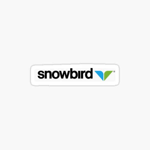 Item preview, Best Seller, Snowbird  designed and sold by Lift Line Stickers.