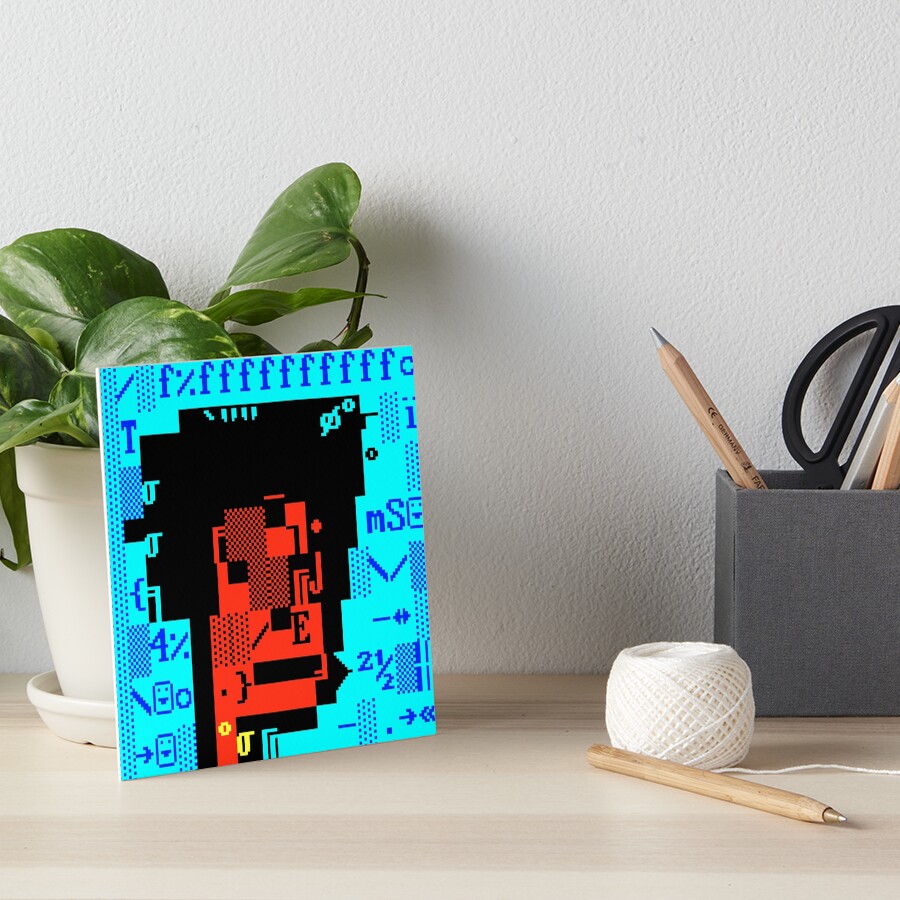 Item preview, Art Board Print designed and sold by DOS-Punks.