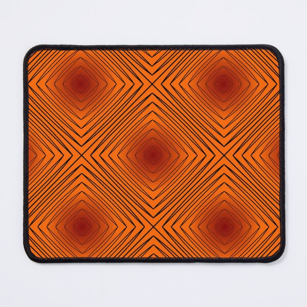 Item preview, Red & Orange Modern Geometric Diamond Pattern designed and sold by rgbguy.