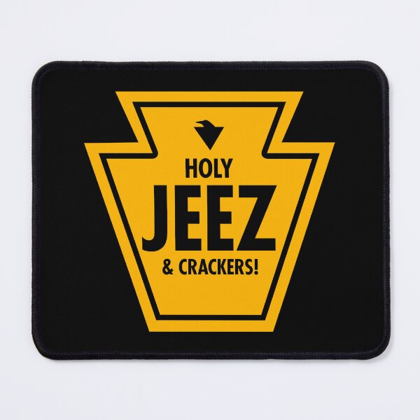Item preview, HOLY JEEZ & CRACKERS! (*ORIGINAL DESIGN*) designed and sold by crowbarr.