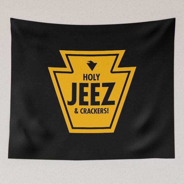 Item preview, HOLY JEEZ & CRACKERS! (*ORIGINAL DESIGN*) designed and sold by crowbarr.