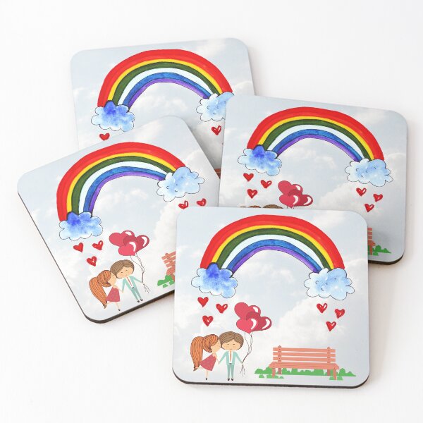 Item preview, M&H Rainbow Love designed and sold by mindandhands.