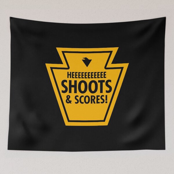 Item preview, HEEEEEEE SHOOTS & SCORES! (*ORIGINAL DESIGN*) designed and sold by crowbarr.