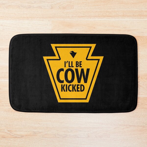 Item preview, I'LL BE COW KICKED! (*ORIGINAL DESIGN*) designed and sold by crowbarr.