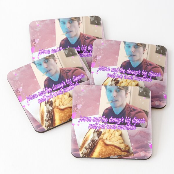 Item preview, Jerma x Denny's Big Dipper Melt Sandwich designed and sold by buggedjuice.