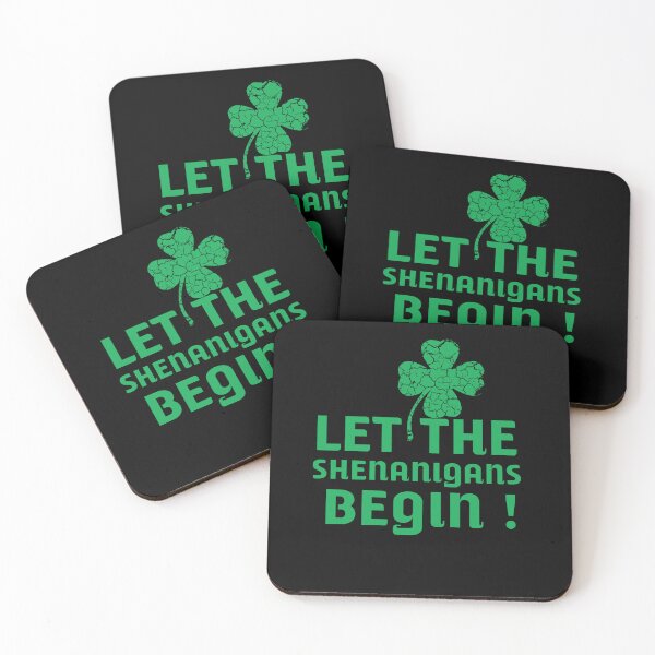 Item preview, let the shenanigans begin, Saint Patricks Shenanigans T-Shirt designed and sold by Ayoublab.