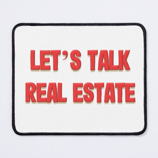 Item preview, Let's Talk Real Estate ~ Red designed and sold by LeslieMac713.