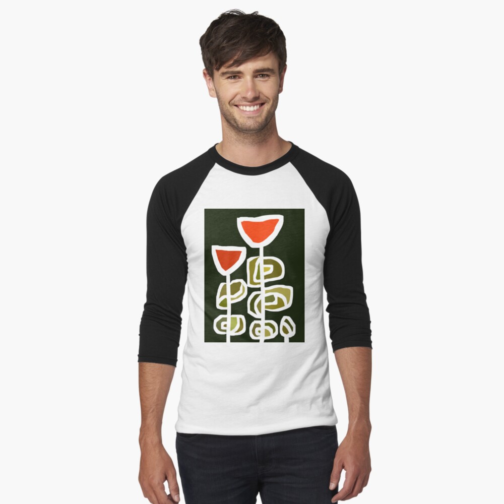 Item preview, Baseball ¾ Sleeve T-Shirt designed and sold by Deutschic.