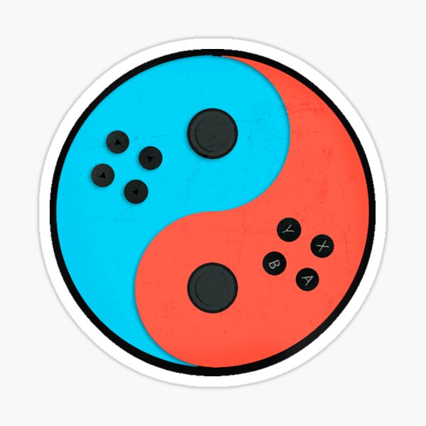 Switch Yin Yang Sticker