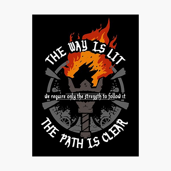 Item preview, The Way Is Lit designed and sold by Briibor.