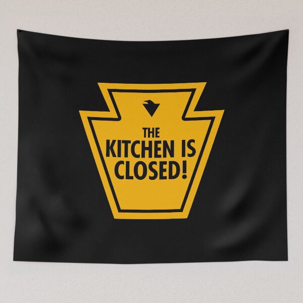 Item preview, THE KITCHEN IS CLOSED! (*ORIGINAL DESIGN*) designed and sold by crowbarr.