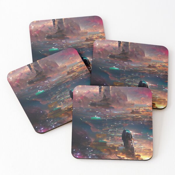 Item preview, Space Fantasy Art style Art designed and sold by NeuralProd.