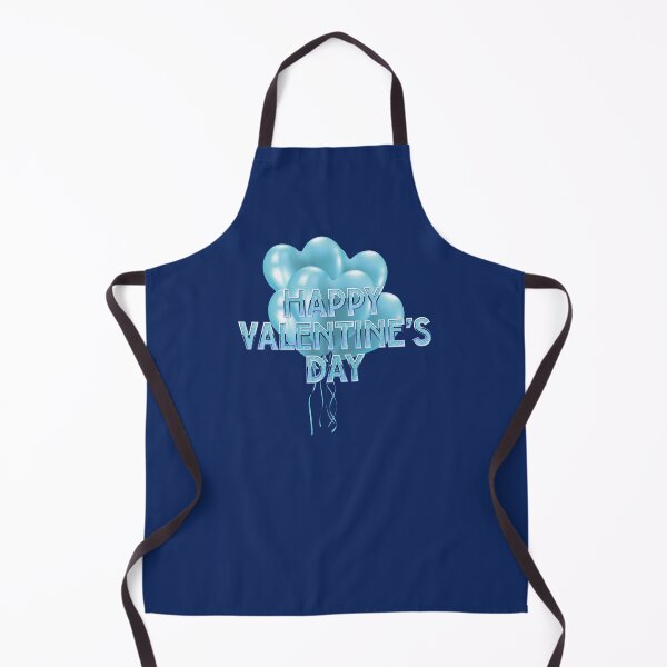 Item preview, Happy Valentine’s Day! Aqua Bundle of Balloons (on Dk. Blue) designed and sold by PawsitiveMum.
