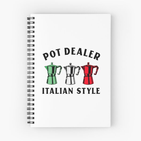 Item preview, Pot Dealer Italian Style - Italian Coffee Pot Dealer  designed and sold by molamode.
