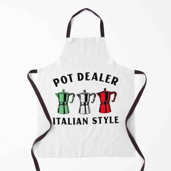 Item preview, Pot Dealer Italian Style - Italian Coffee Pot Dealer designed and sold by molamode.