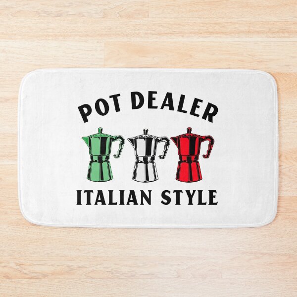 Item preview, Pot Dealer Italian Style - Italian Coffee Pot Dealer  designed and sold by molamode.