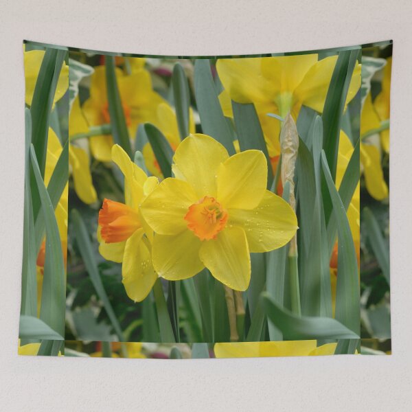 Item preview, Garden Yellow Daffodil Spring Flowers designed and sold by silviaol.