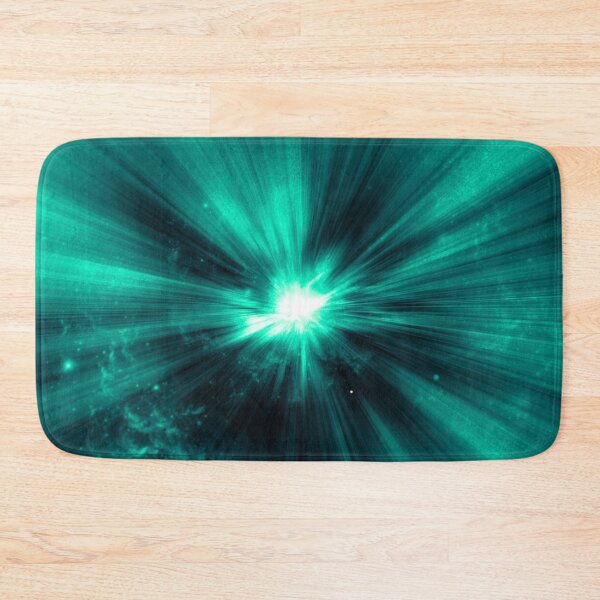Item preview, Abstract blacklight space particles - hypercolor stars green nebula  designed and sold by Long Exposure.