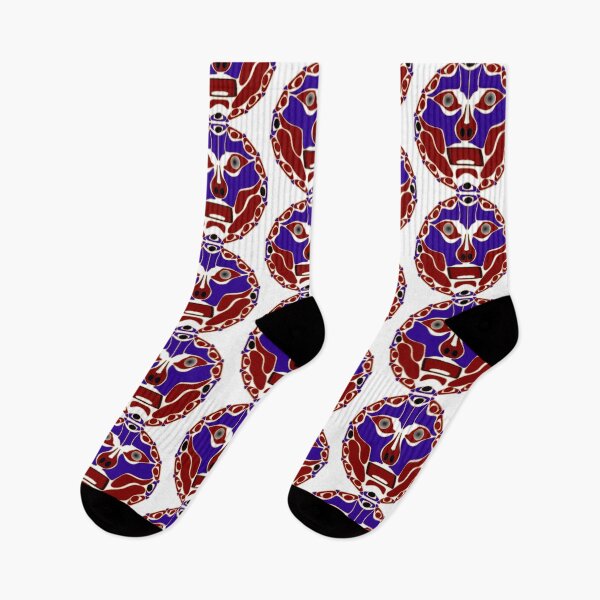 Item preview, Totem Face (Inspired by Indigenous American Art) designed and sold by rgbguy.