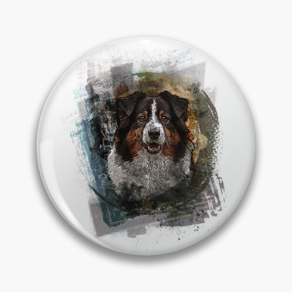 Item preview, Australian sheperd portrait  designed and sold by ranker666.