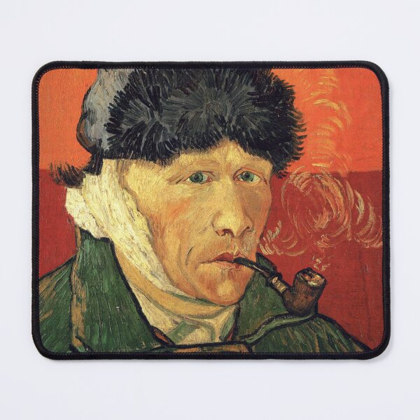 Item preview, Self-Portrait (Bandaged Ear) - Vincent van Gogh (1889) designed and sold by GLZAS88.