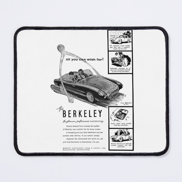 Item preview, Berkeley sports car classic car advert, 1957 designed and sold by Random Railways.