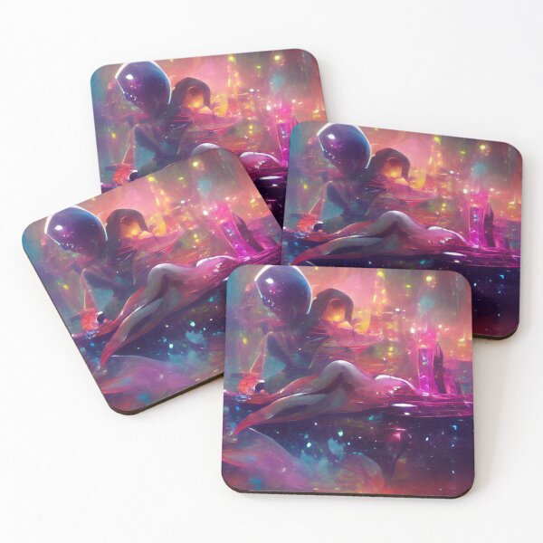 Item preview, Arte de estilo psíquico espacial designed and sold by NeuralProd.