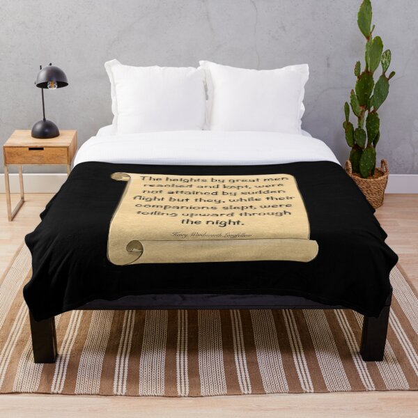 Item preview, Inspirational motivational affirmation, scroll 3 with the heights by great men reached and kept designed and sold by Artonmytee.