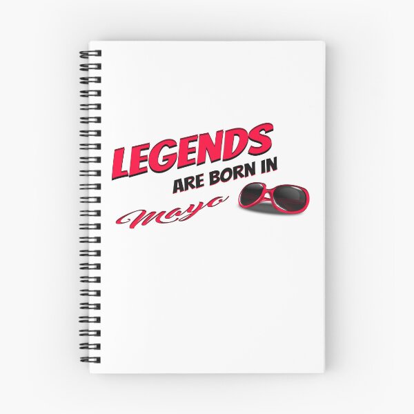 Item preview, Legends Are Born In Mayo Tee designed and sold by hossam ayed.