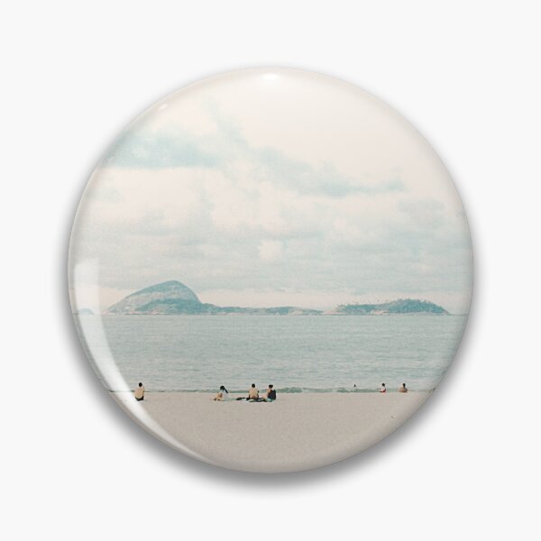 Item preview, Carioca (Rio de Janeiro, Brazil) Beach Landscape in Boho Style designed and sold by Olverh Design Studio.
