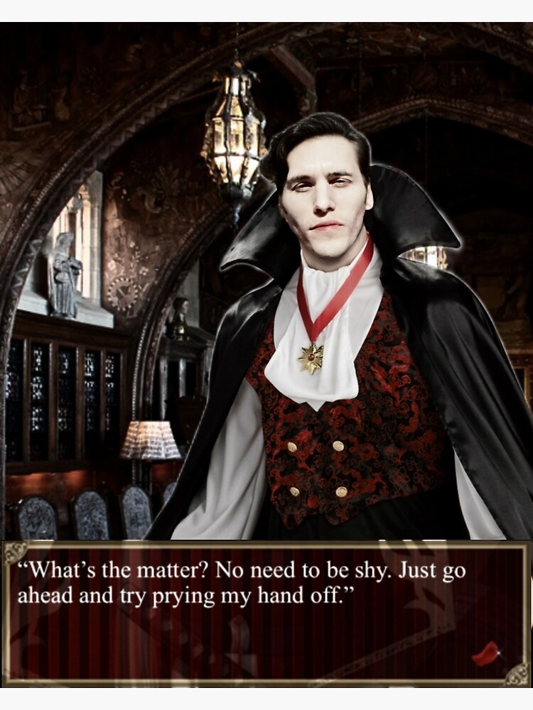 Vampire Jerma Premium Matte Vertical Poster