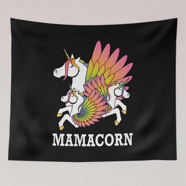 Item preview, Mamacorn - Unicorn Mum with twins designed and sold by LCWaterworth.