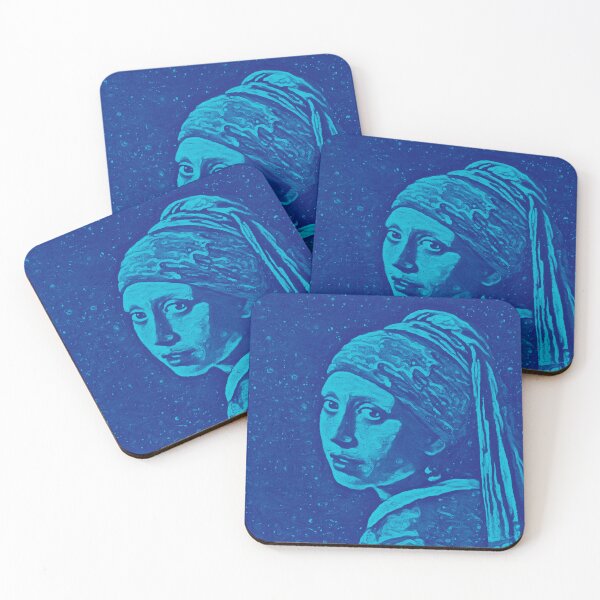 Item preview, Girl With A Pearl Earring Blue designed and sold by Timegraf.