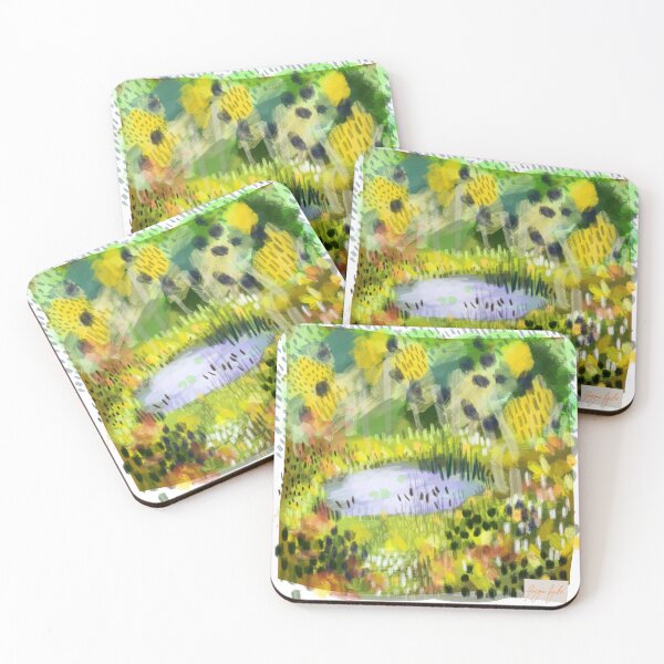Item preview, The Safe Place Home Natural Bright Colourful Artwork designed and sold by MDBespokeArt.