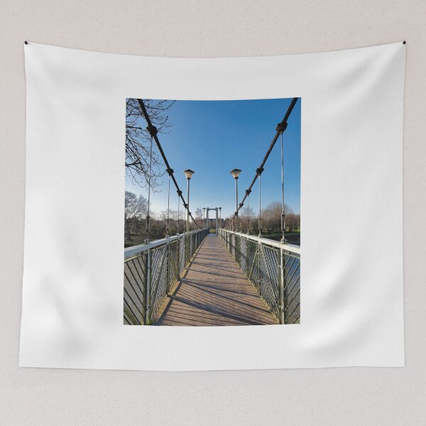 Item preview, Suspension Bridge Over The River Exe at Exeter Devon designed and sold by Dorset Girl.