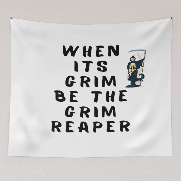 Item preview, Scary when its grim be the grim reaper designed and sold by Bap-tiste.