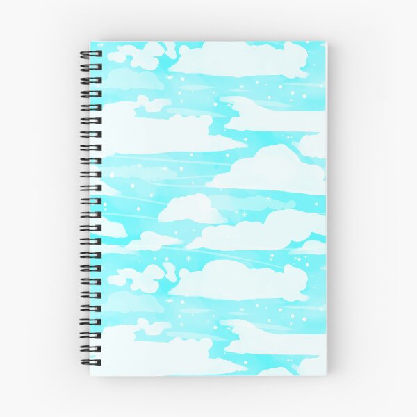 Item preview, Pastel Cloudy Sky-Blue designed and sold by PocketShadow.