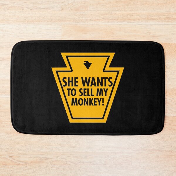 Item preview, SHE WANTS TO SELL MY MONKEY! (*ORIGINAL DESIGN*) designed and sold by crowbarr.
