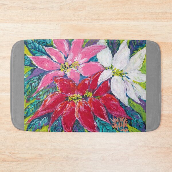 Item preview, Poinsettias designed and sold by vintagejoann.