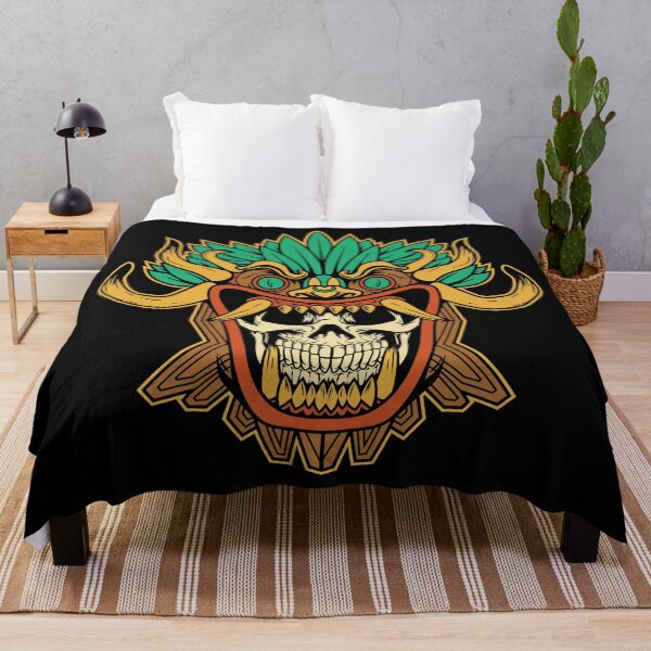Item preview, Tribal monster skull designed and sold by 1DesignDude1.